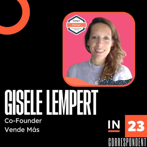 Gisele Lempert corresponsal INBOUND23